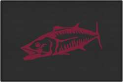 Mackerel Silhouette Door Mats