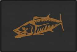 Mackerel Silhouette Door Mats