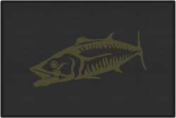 Mackerel Silhouette Door Mats