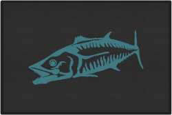 Mackerel Silhouette Door Mats