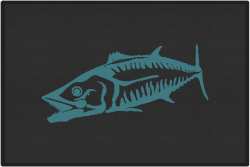 Mackerel Silhouette Door Mats