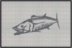 Mackerel Silhouette Door Mats