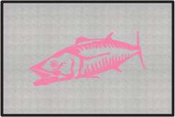 Mackerel Silhouette Door Mats