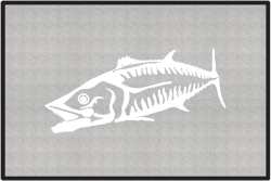 Mackerel Silhouette Door Mats