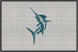 Marlin Silhouette Door Mats