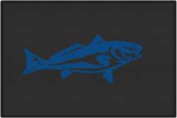 Redfish Silhouette Door Mats