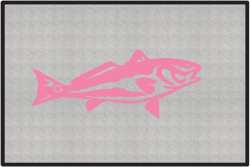 Redfish Silhouette Door Mats