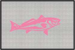 Redfish Silhouette Door Mats