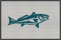 Redfish Silhouette Door Mats