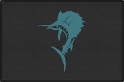 Sailfish Silhouette Door Mats