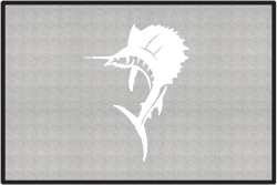 Sailfish Silhouette Door Mats