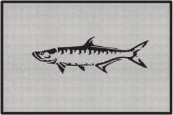 Tarpon Silhouette Door Mats