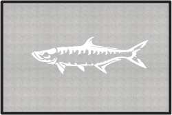 Tarpon Silhouette Door Mats