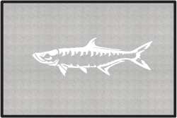 Tarpon Silhouette Door Mats