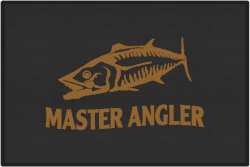 Master Angler Mackerel Silhouette Door Mats