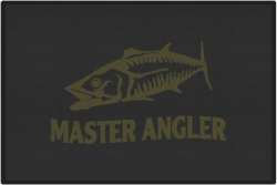 Master Angler Mackerel Silhouette Door Mats