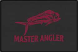 Master Angler Mahi Mahi Silhouette Door Mats