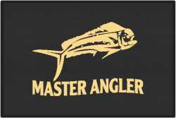 Master Angler Mahi Mahi Silhouette Door Mats