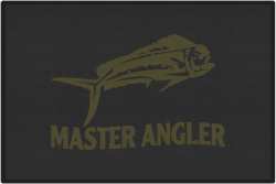 Master Angler Mahi Mahi Silhouette Door Mats