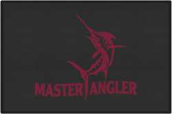Master Angler Marlin Silhouette Door Mats