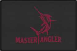 Master Angler Marlin Silhouette Door Mats