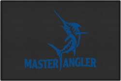 Master Angler Marlin Silhouette Door Mats
