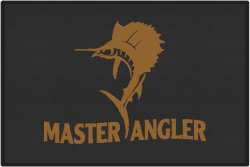 Master Angler Sailfish Silhouette Door Mats