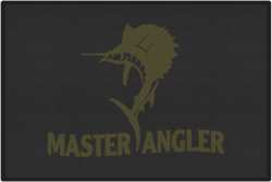 Master Angler Sailfish Silhouette Door Mats