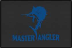 Master Angler Sailfish Silhouette Door Mats