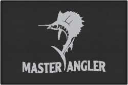 Master Angler Sailfish Silhouette Door Mats