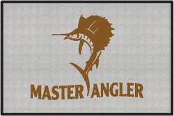 Master Angler Sailfish Silhouette Door Mats