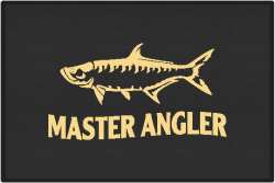 Master Angler Tarpon Silhouette Door Mats
