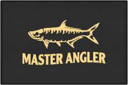 Master Angler Tarpon Silhouette Door Mats