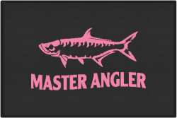 Master Angler Tarpon Silhouette Door Mats