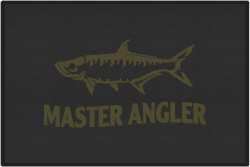 Master Angler Tarpon Silhouette Door Mats