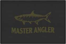 Master Angler Tarpon Silhouette Door Mats