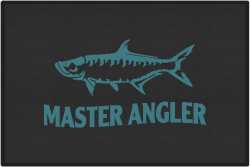 Master Angler Tarpon Silhouette Door Mats