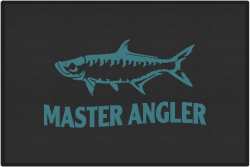 Master Angler Tarpon Silhouette Door Mats