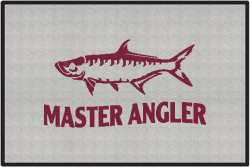 Master Angler Tarpon Silhouette Door Mats