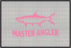 Master Angler Tarpon Silhouette Door Mats