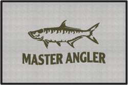 Master Angler Tarpon Silhouette Door Mats