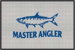 Master Angler Tarpon Silhouette Door Mats