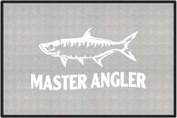 Master Angler Tarpon Silhouette Door Mats