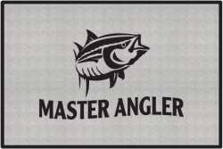 Master Angler Tuna Silhouette Door Mats