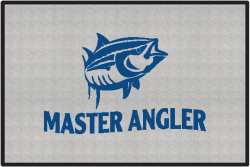 Master Angler Tuna Silhouette Door Mats