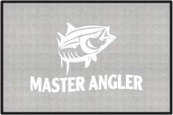 Master Angler Tuna Silhouette Door Mats