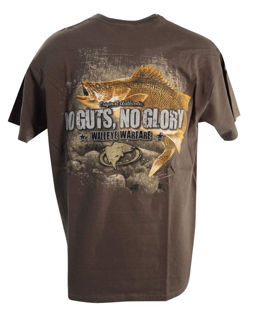 No Guts No Glory Walleye T-Shirt