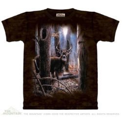 Woodland Sentry Buck Kids T-Shirt from The Mountain