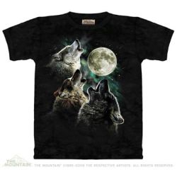 Three Wolf Moon T-Shirt from The Mountain