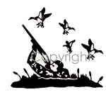 Duck Hunt! Decal
